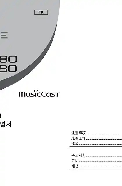 yamaha雅马哈RX-A3080_RX-A2080 Quick Start Guide